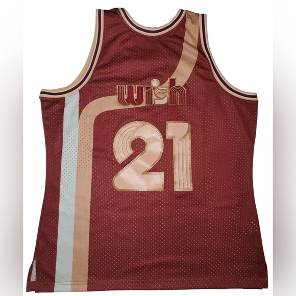 Atlanta Hawks Mitchell & Ness #21 Wilkins 1970's Style Jersey Sz XL - Picture 2 of 5